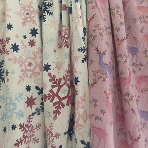 Garnet Hill Nightgowns, New, Ultrasoft Cotton 2 Pack Girl’s Nightgowns